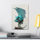 "Winged Trickster" Canvas Stretched, 0.75" - Print