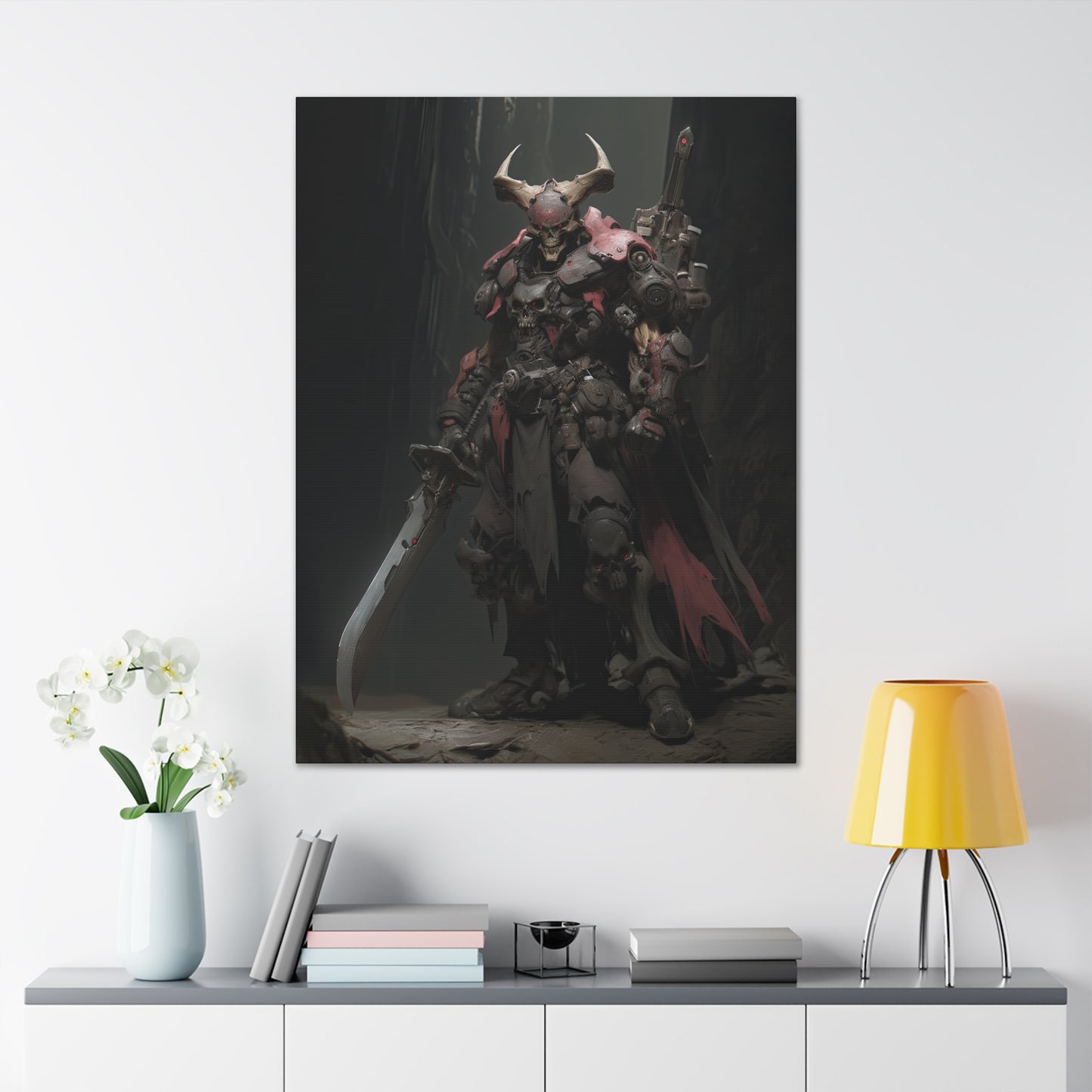 "Cyborg Mechataur" Canvas Stretched, 0.75" - Print