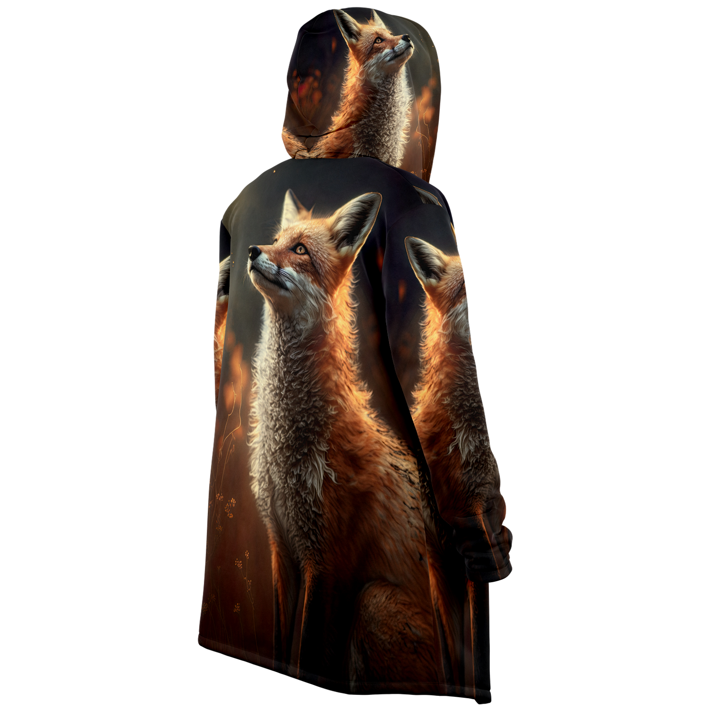 Wistful Fox Microfleece Cloak