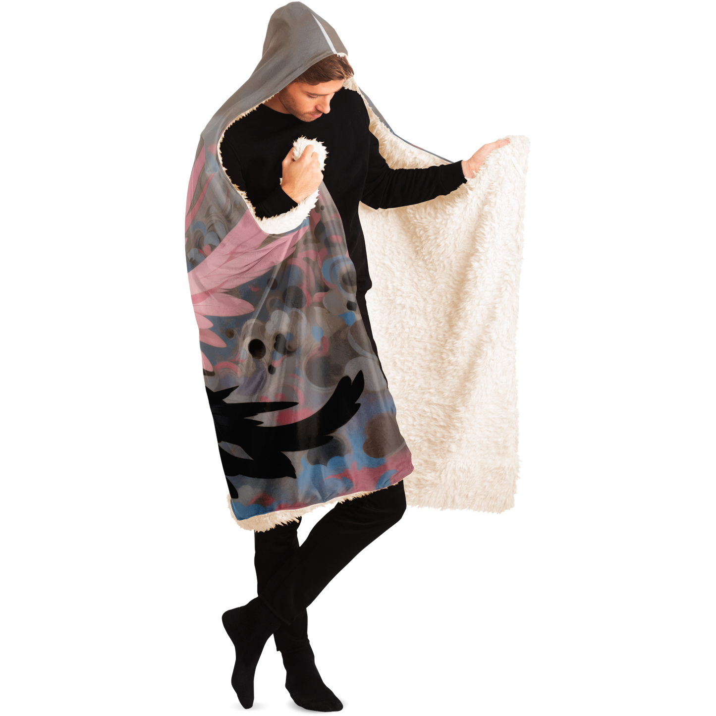 Cupids Disappointment Hooded Blanket