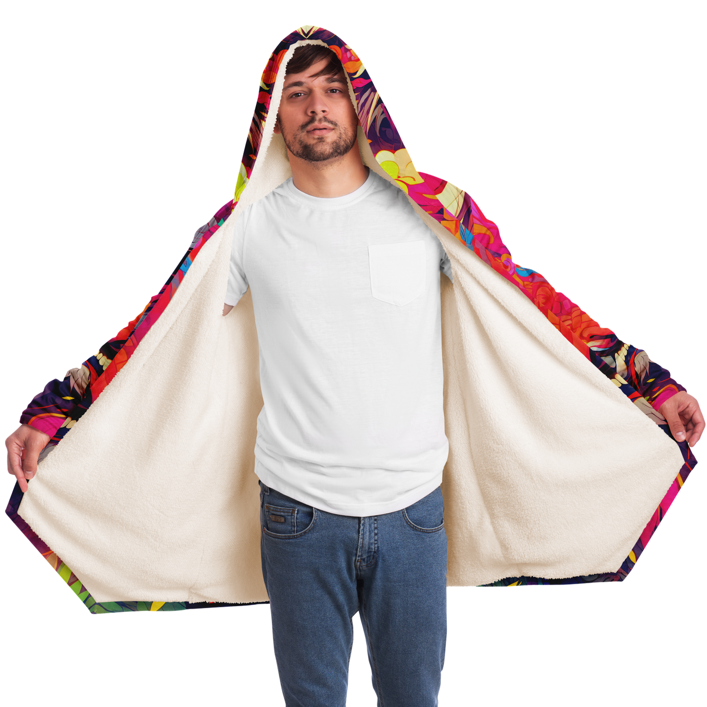 Oni Tiger Microfleece Cloak