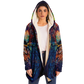 Rainbow Winged Falcon Microfleece Cloak