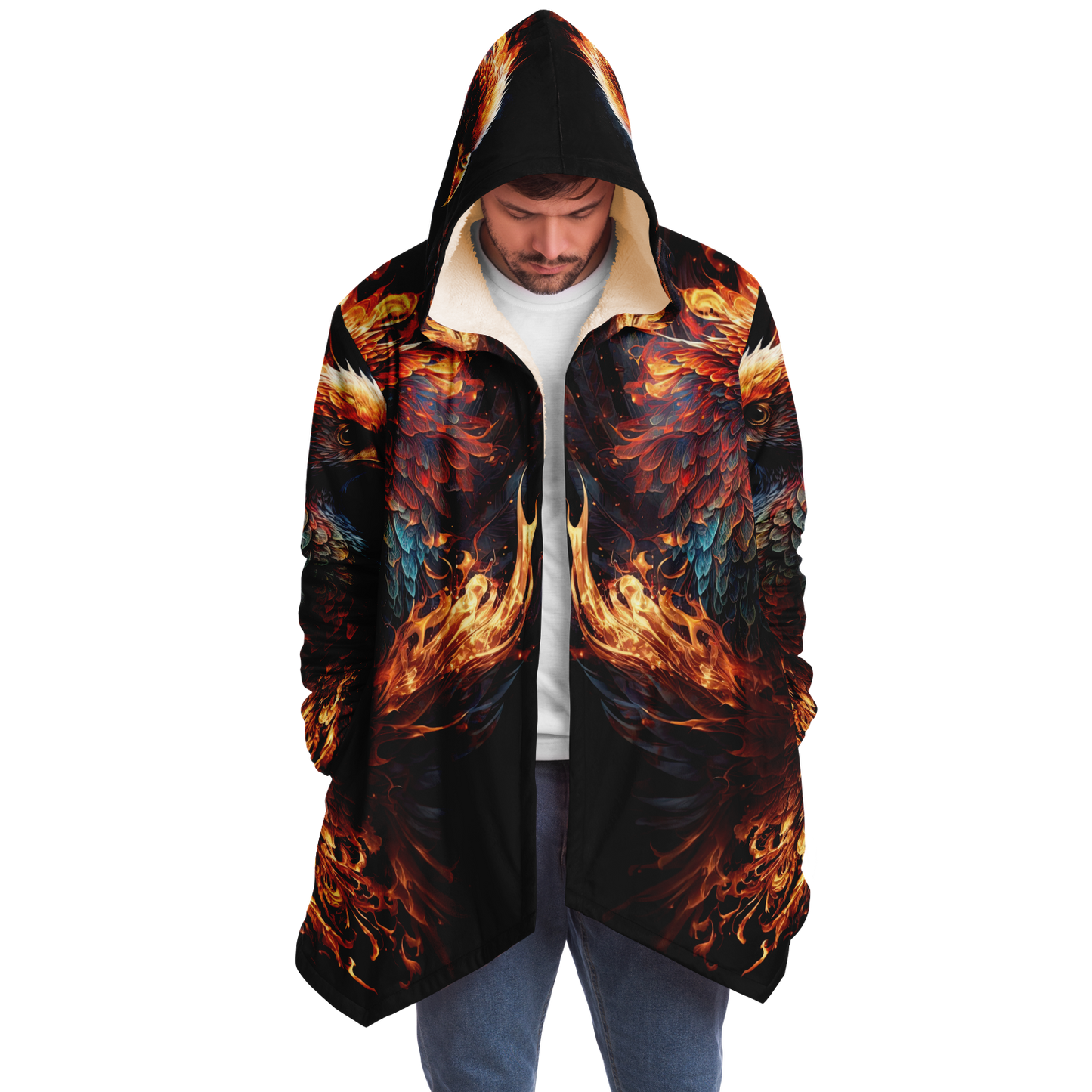 Phoenix Flare Microfleece Cloak