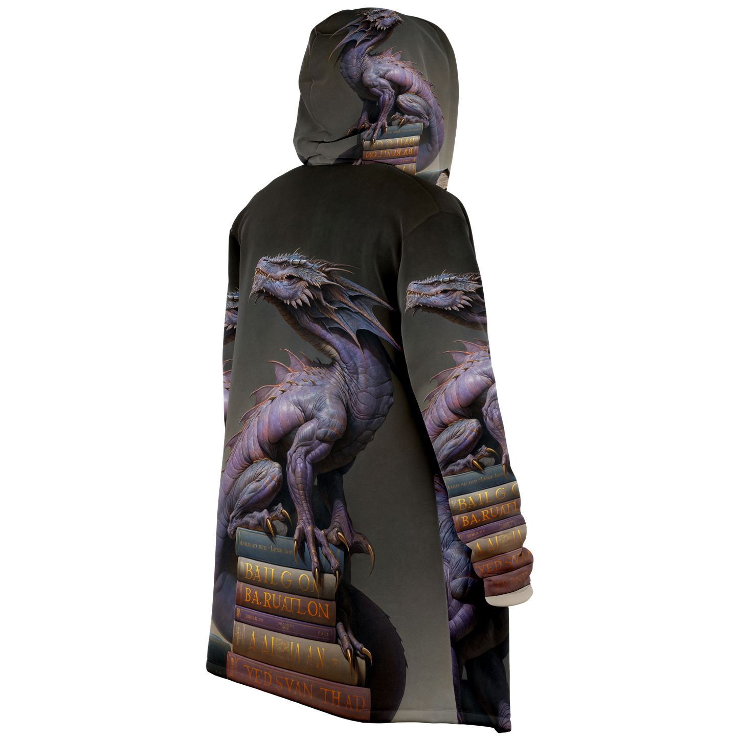 Book Wyrm Microfleece Cloak