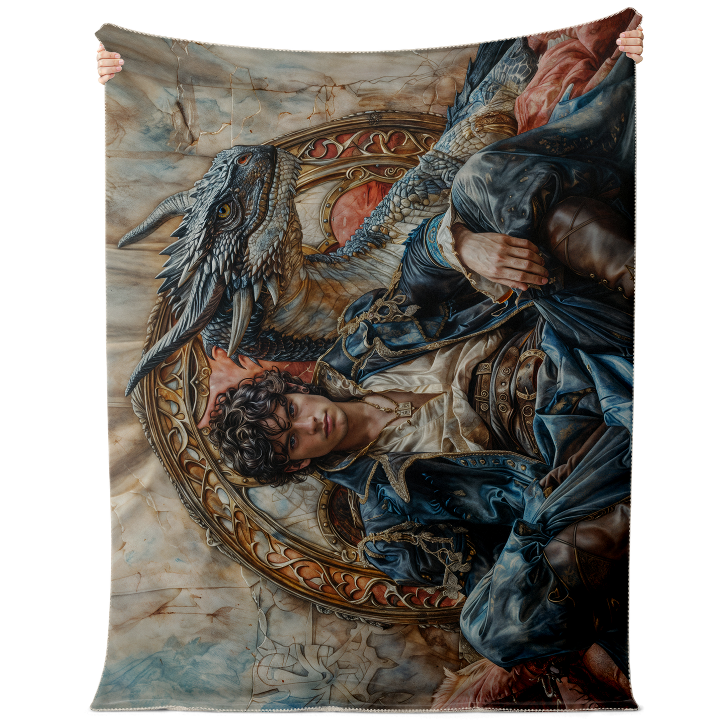 The Dragon Prince Premium Microfleece Blanket