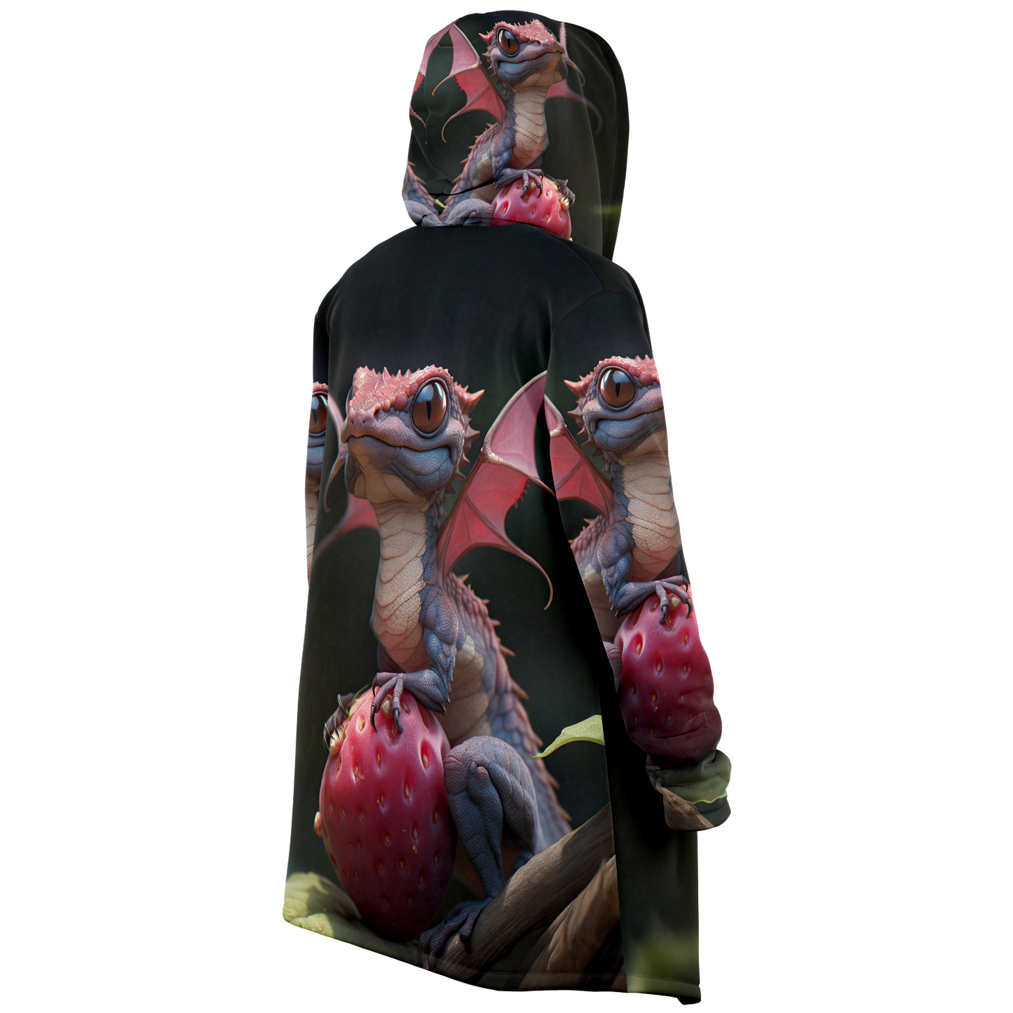 Berry The Fairy Dragon Microfleece Cloak