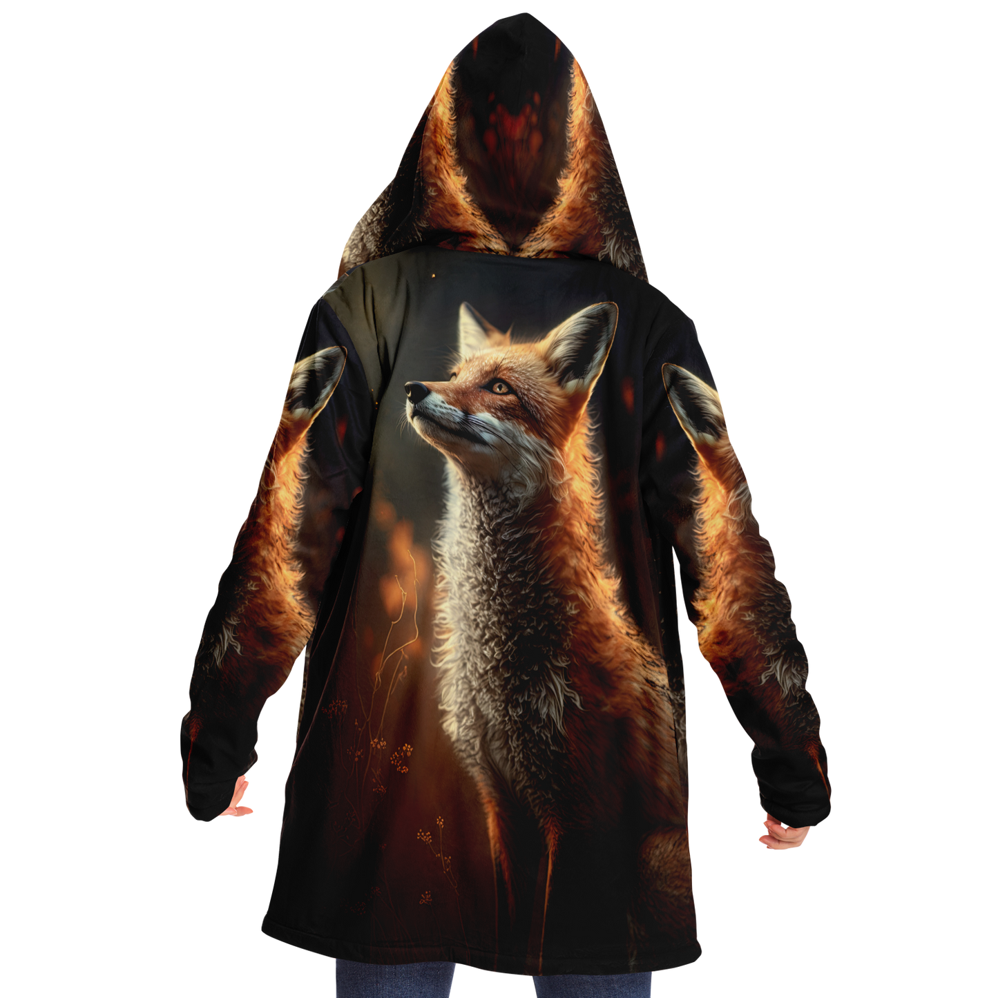 Wistful Fox Microfleece Cloak