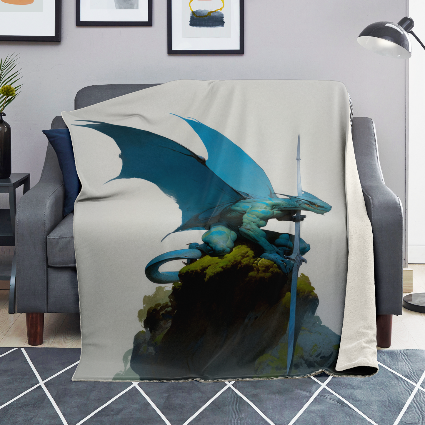 Skyreaver Premium Microfleece Blanket