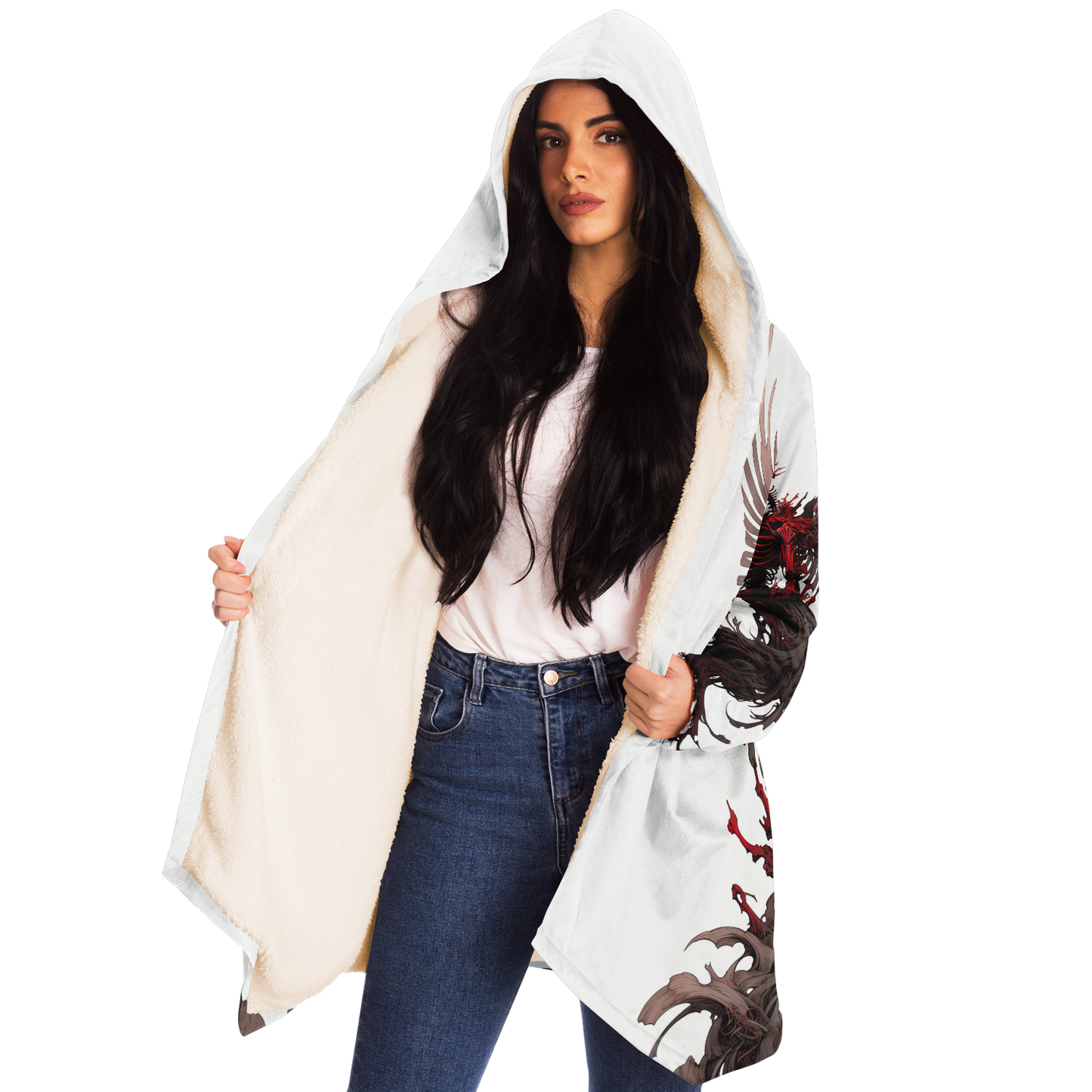 Mortal Immortal Microfleece Cloak