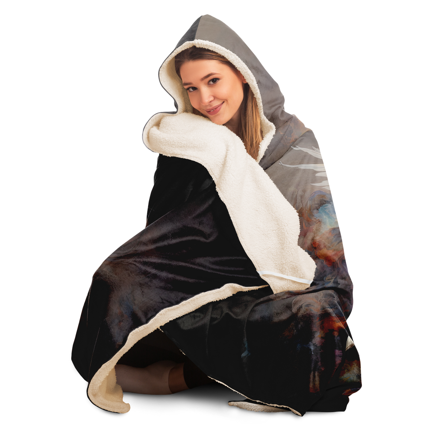 Pegasus Flare Hooded Blanket