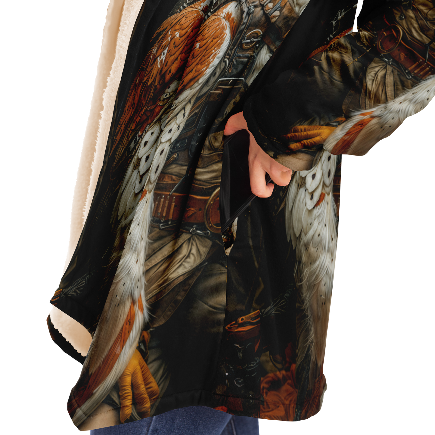 Time Pilot Falconeer Microfleece Cloak