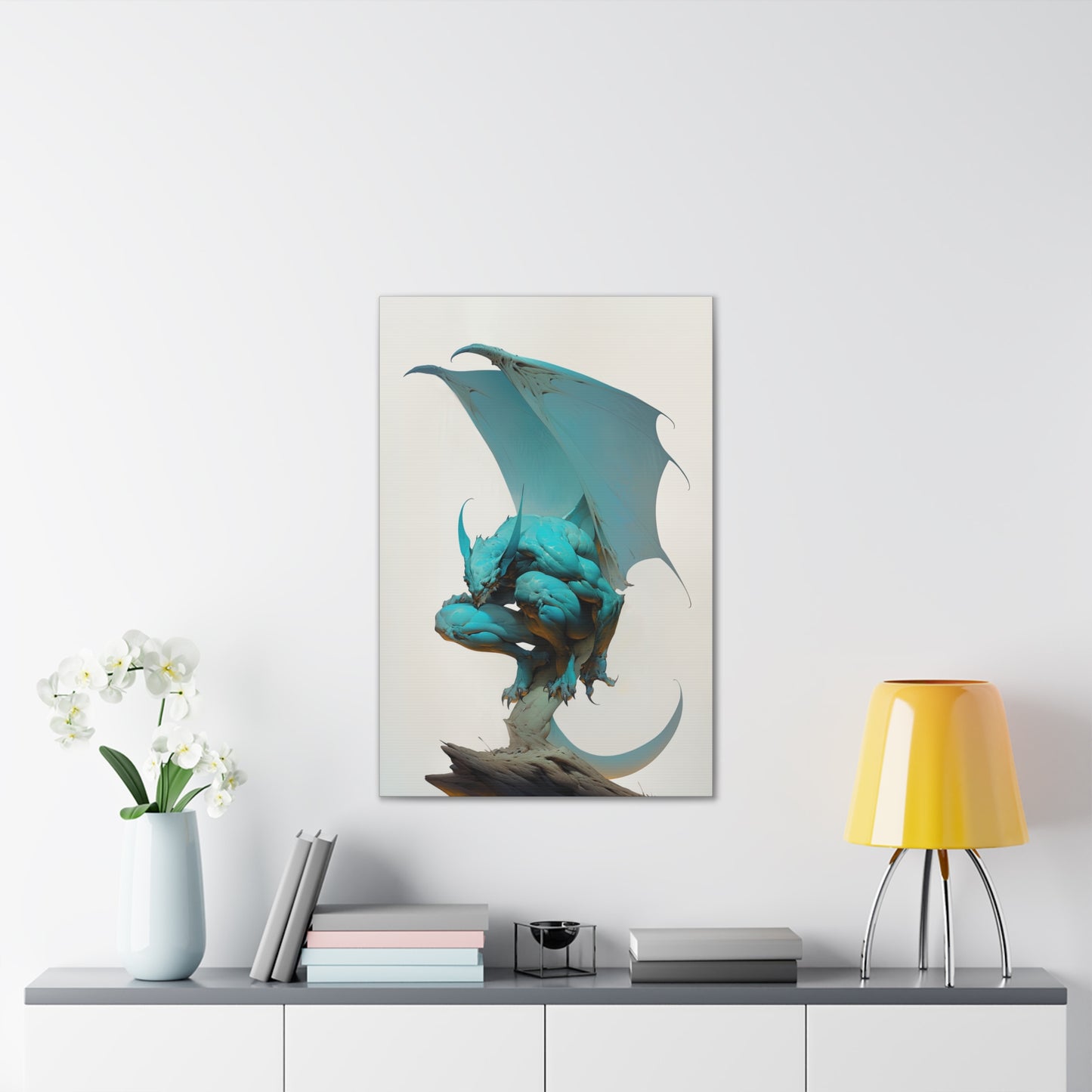 "Winged Trickster" Canvas Stretched, 0.75" - Print