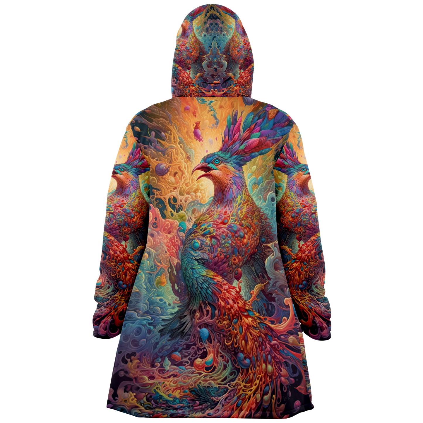 Liquid Light Phoenix Microfleece Cloak