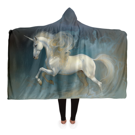 Unicorns Grace Hooded Blanket