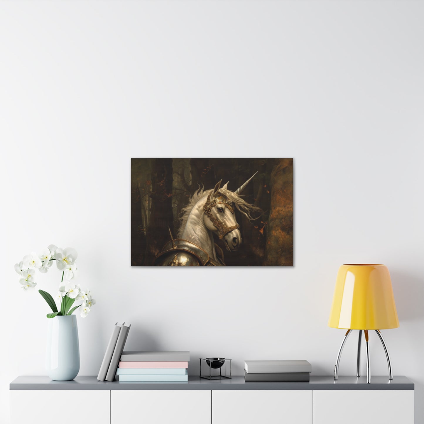 "Sir Hornblade Sentinal"  Canvas Stretched, 0.75" - Print