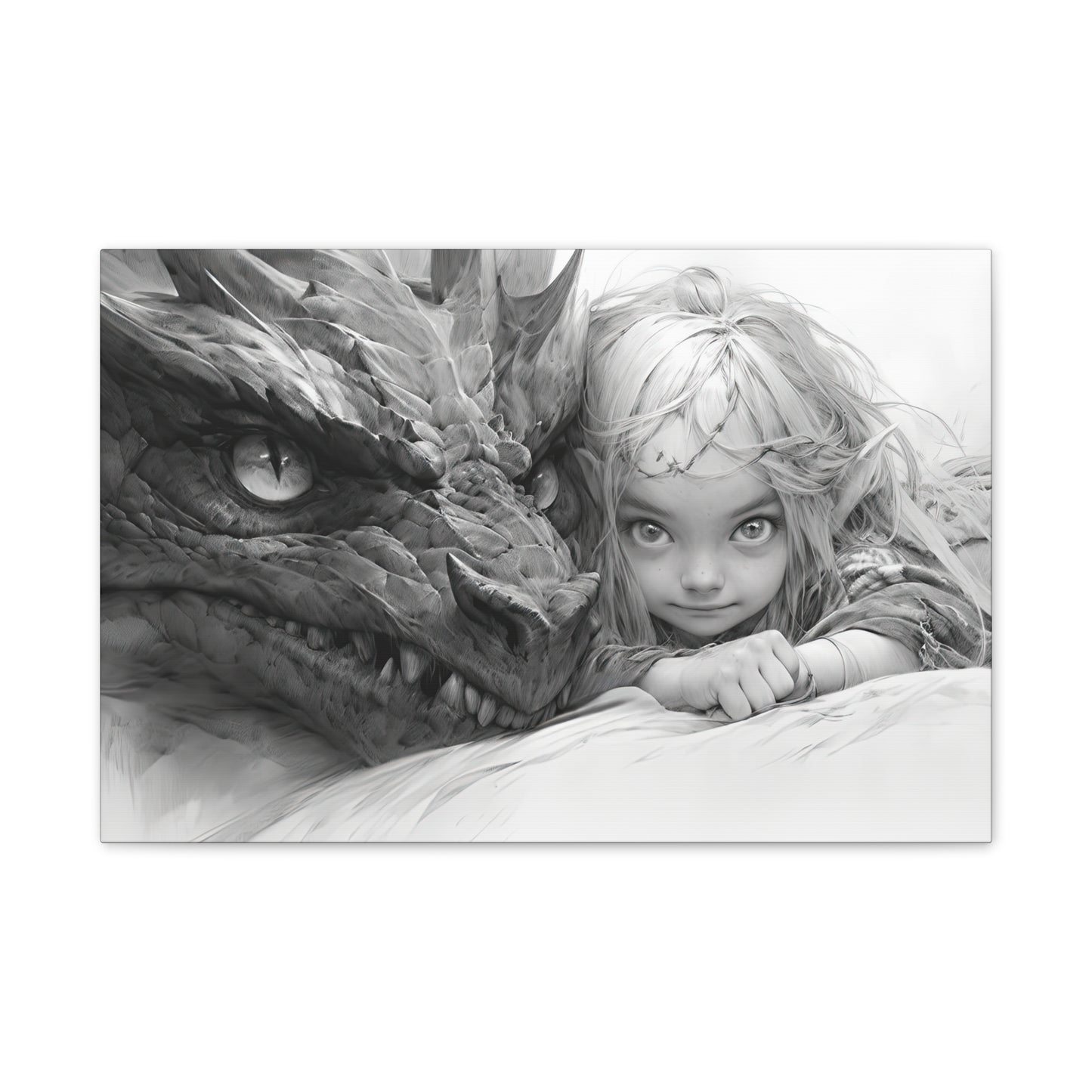 "Mischief"  Canvas Stretched, 0.75" - Print