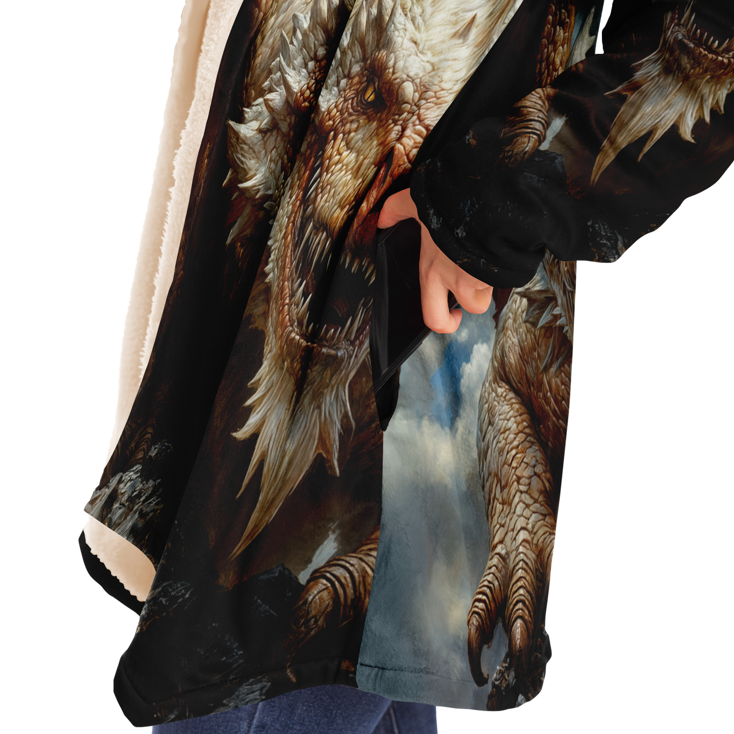 Skyborn Fury Microfleece Cloak