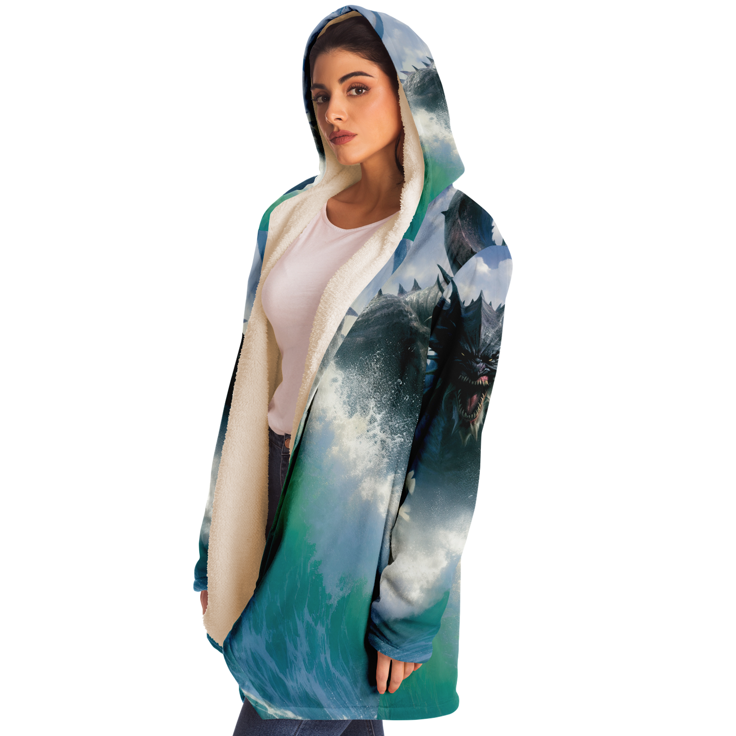 Wrath Of The Kraken Microfleece Cloak