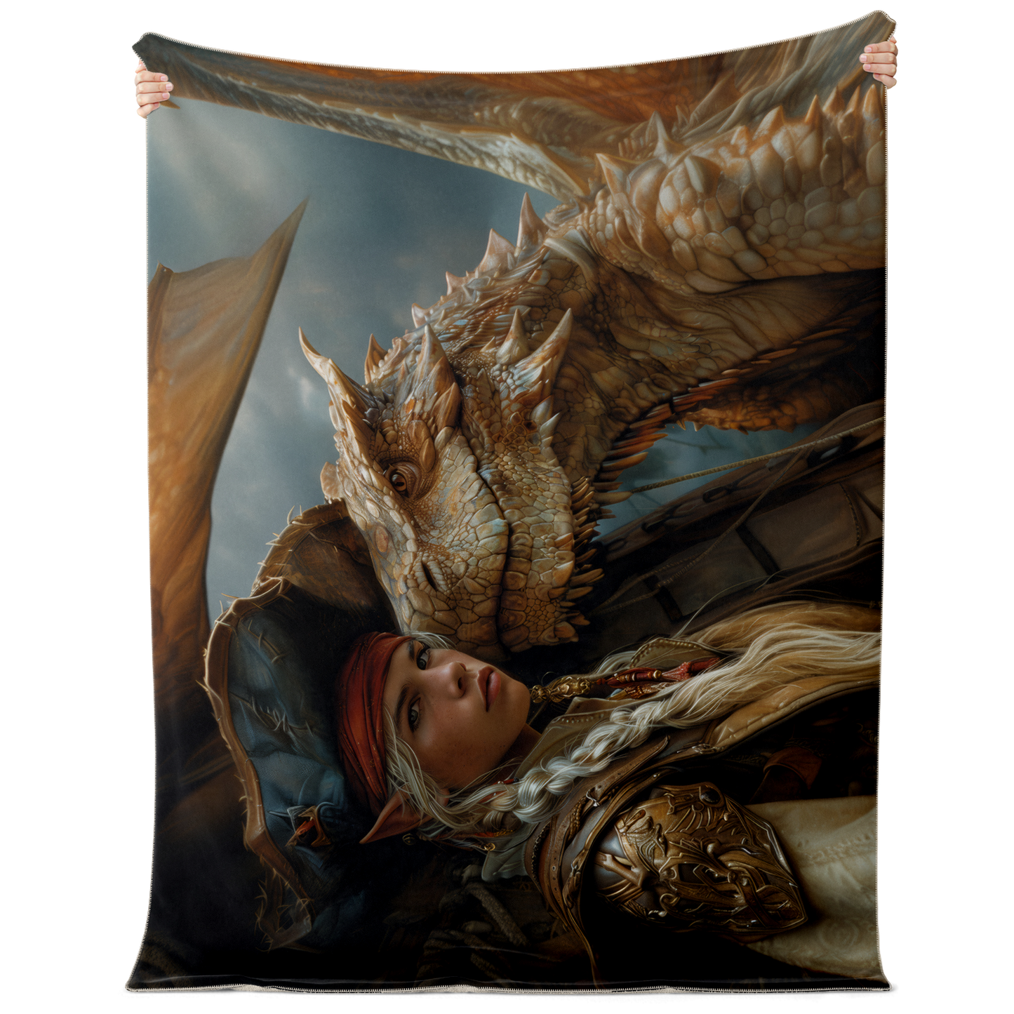 Stormriders of the Skies Premium Microfleece Blanket