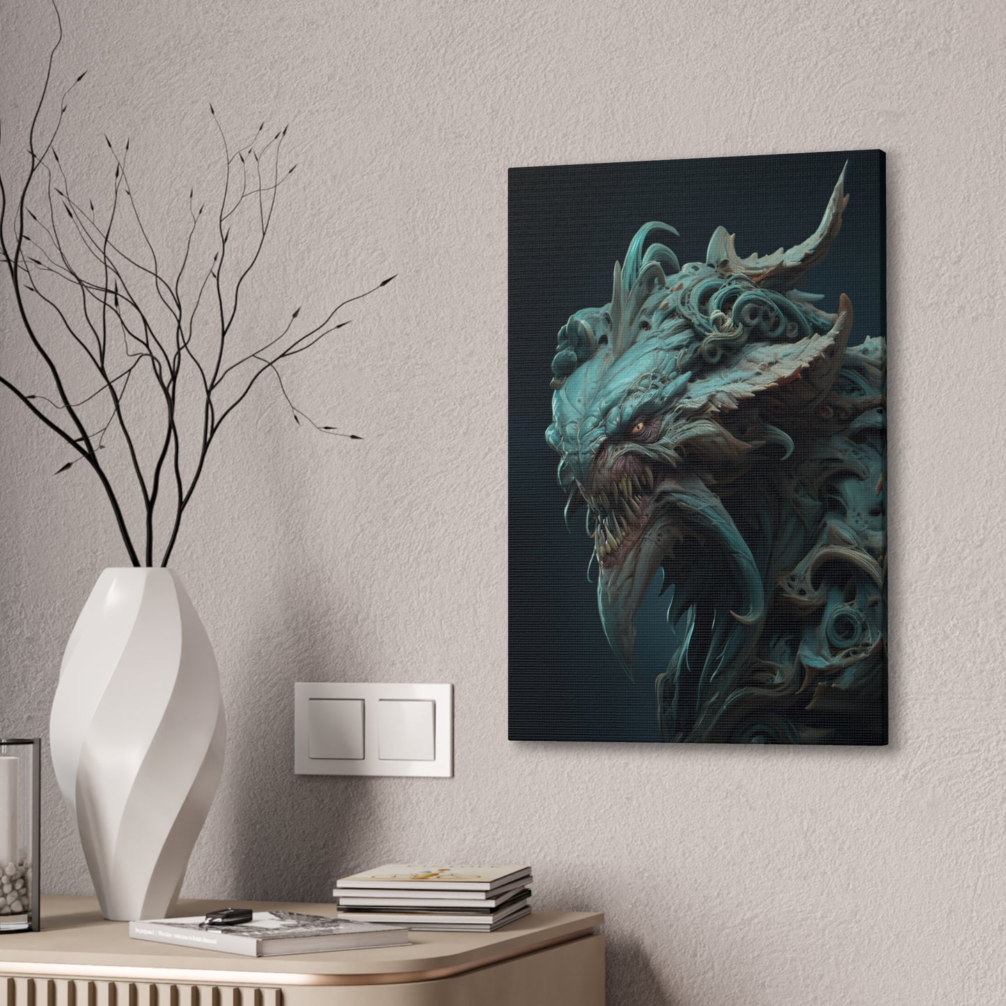 "Eye Of The Kraken" Canvas Stretched, 0.75" - Print