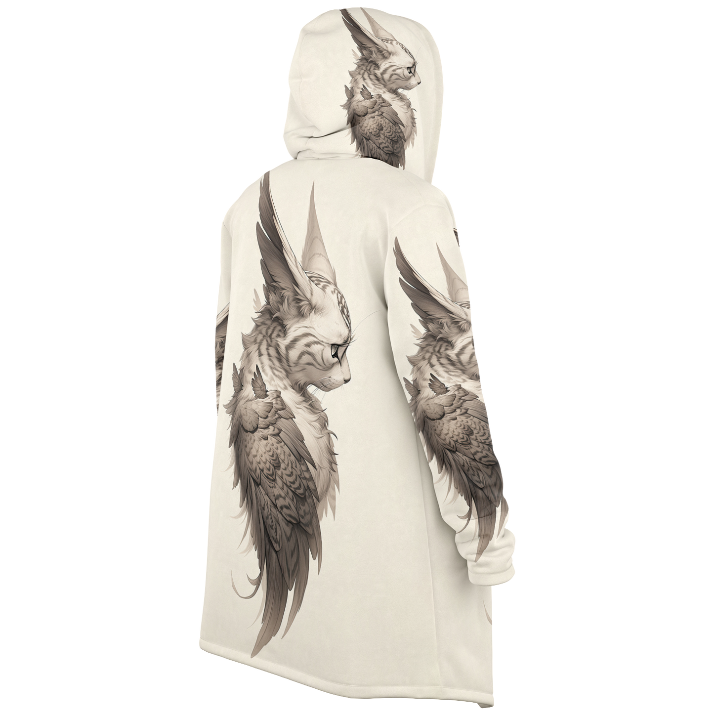 Wing Eared Cat Microfleece Cloak