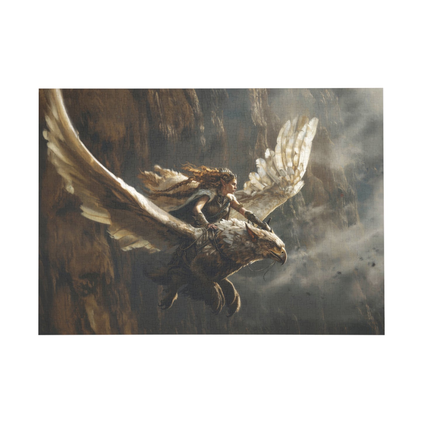 "Griffinborne Emissary" Puzzle (500, 1000-Piece)