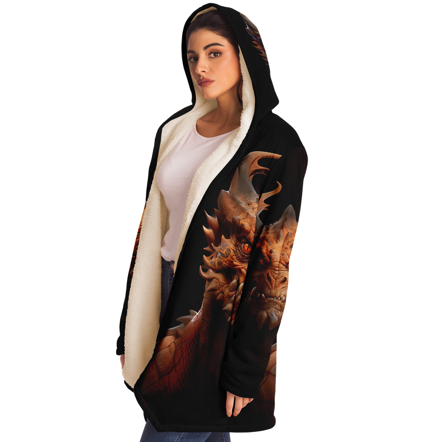 Dragonfire Draconian Microfleece Cloak