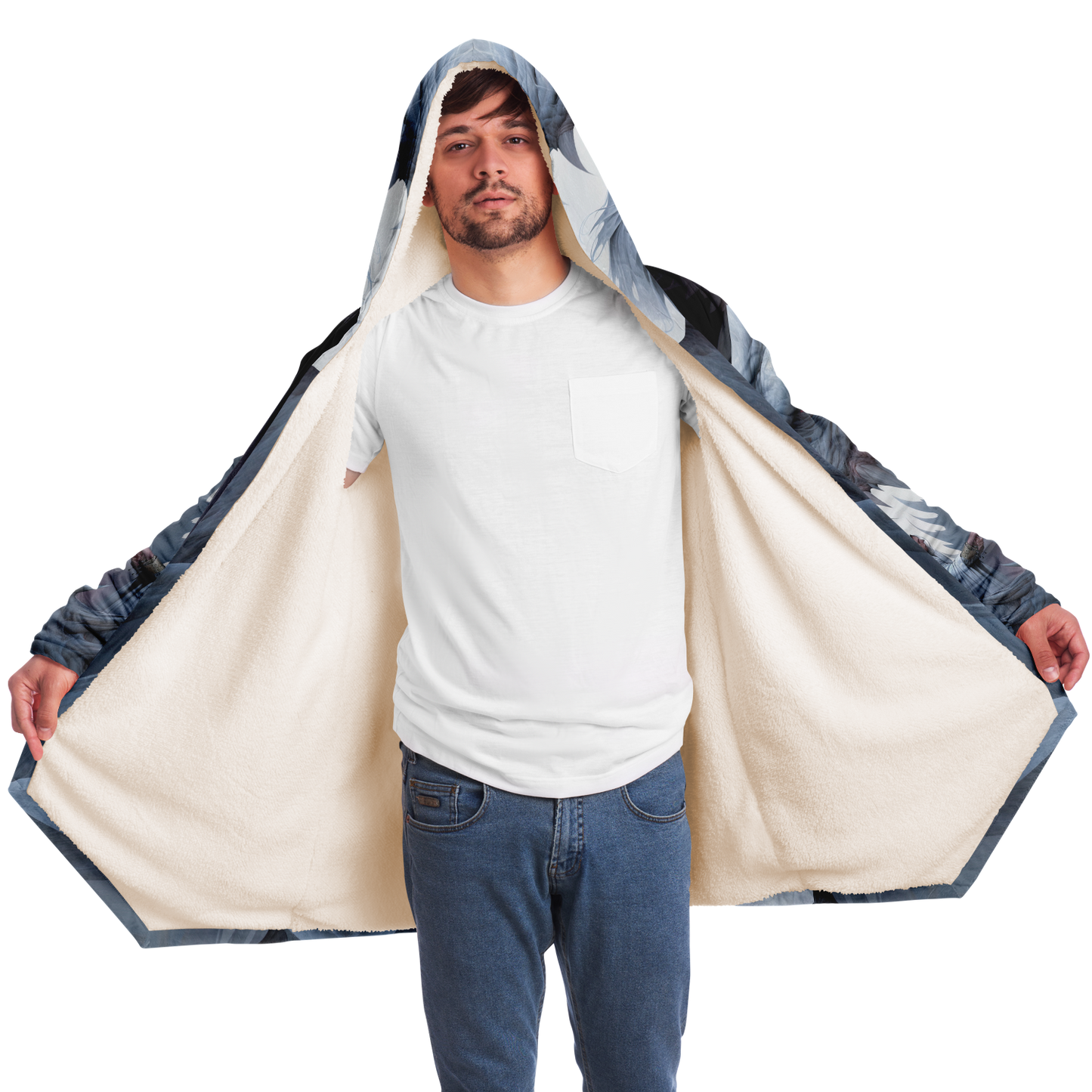 "Trust" Microfleece Cloak