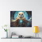 "Owl Deity"  Canvas Stretched, 0.75" - Print