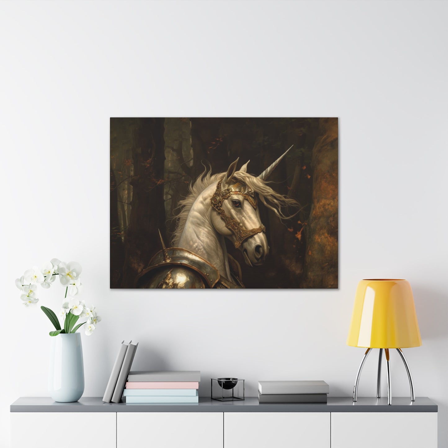 "Sir Hornblade Sentinal"  Canvas Stretched, 0.75" - Print