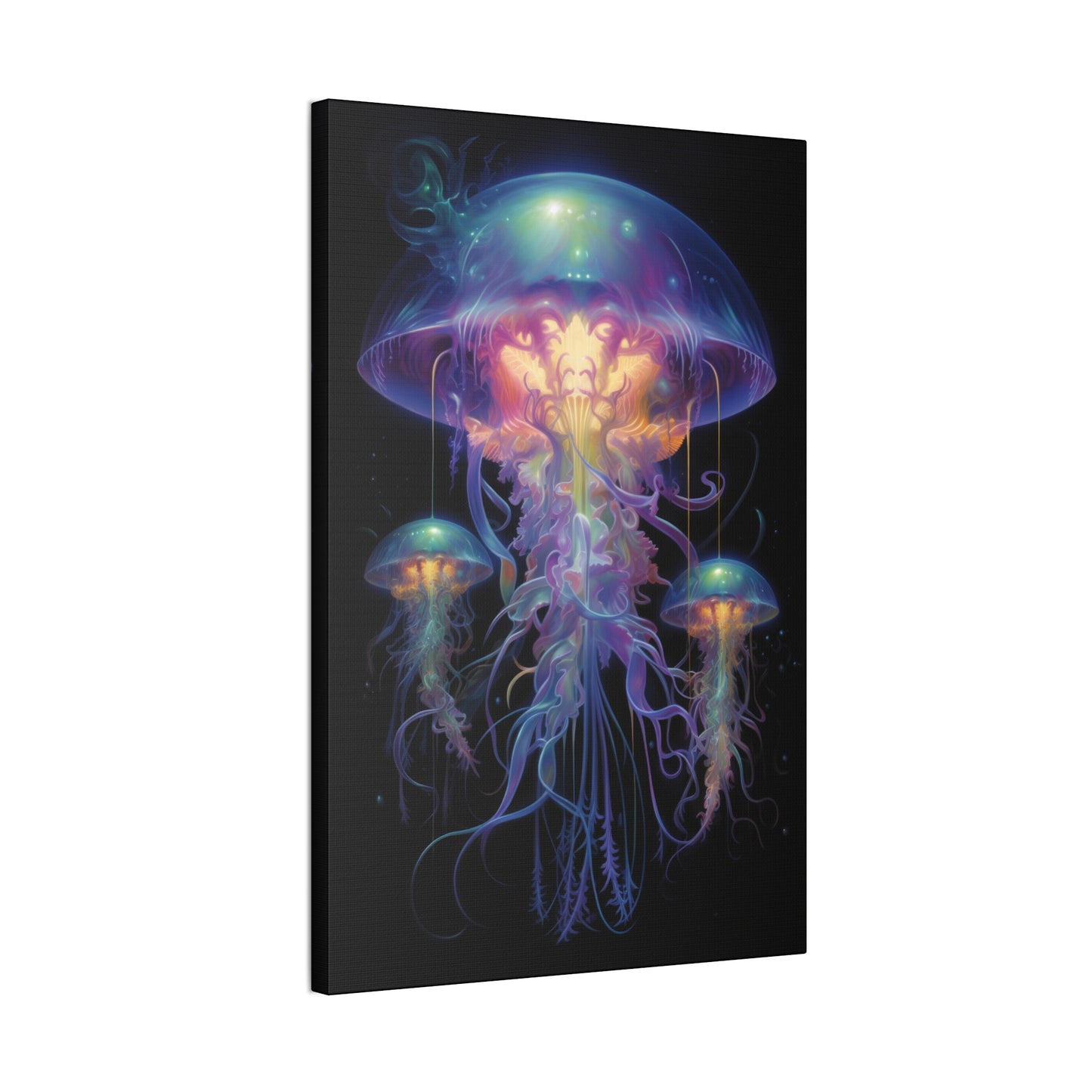 "Space Jellyfish 1" Canvas Stretched, 0.75" - Print