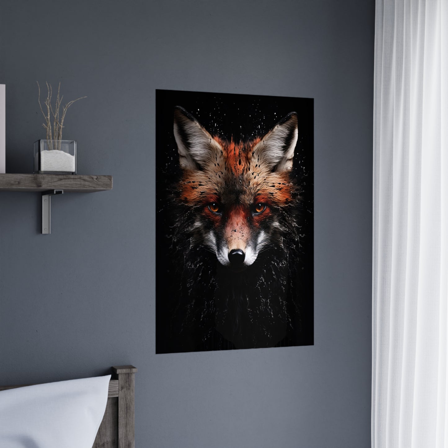 "Fox Burst" Poster - Print