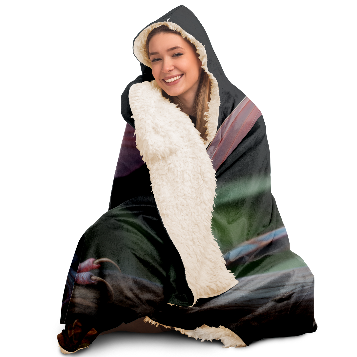 Pixie Zephyr Hooded Blanket