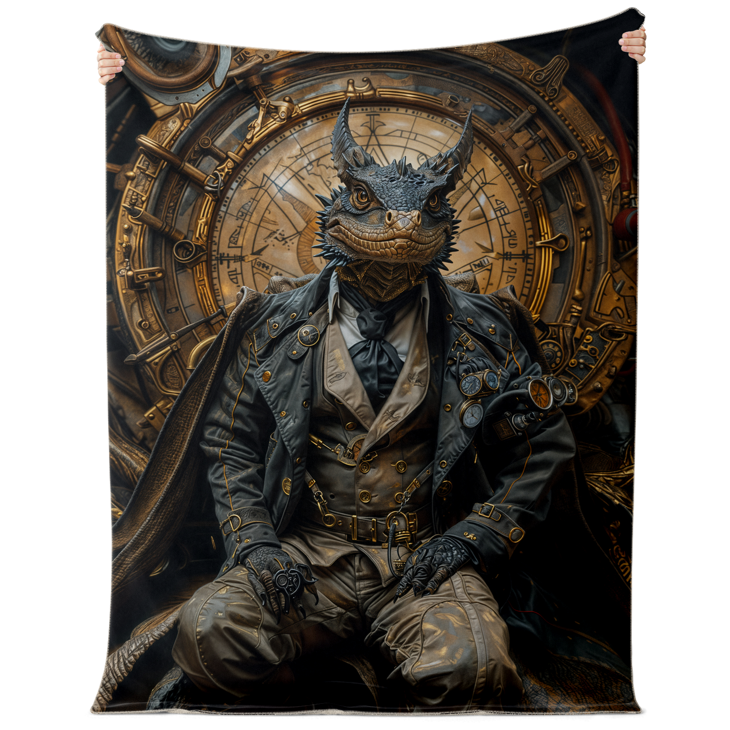 Time Dealer Premium Microfleece Blanket