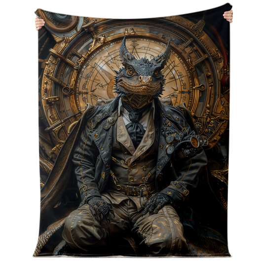 Time Dealer Premium Microfleece Blanket