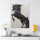 "Midnight Unicorn" Canvas Stretched, 0.75" - Print