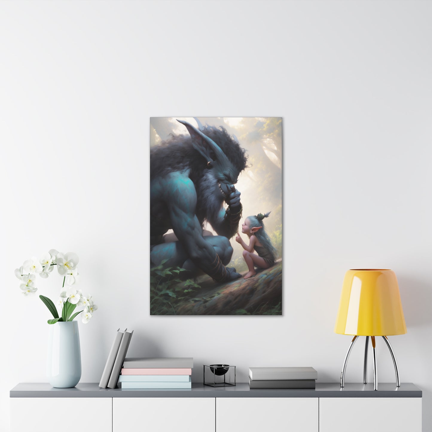 "Tall Tales" Canvas Stretched, 0.75" - Print