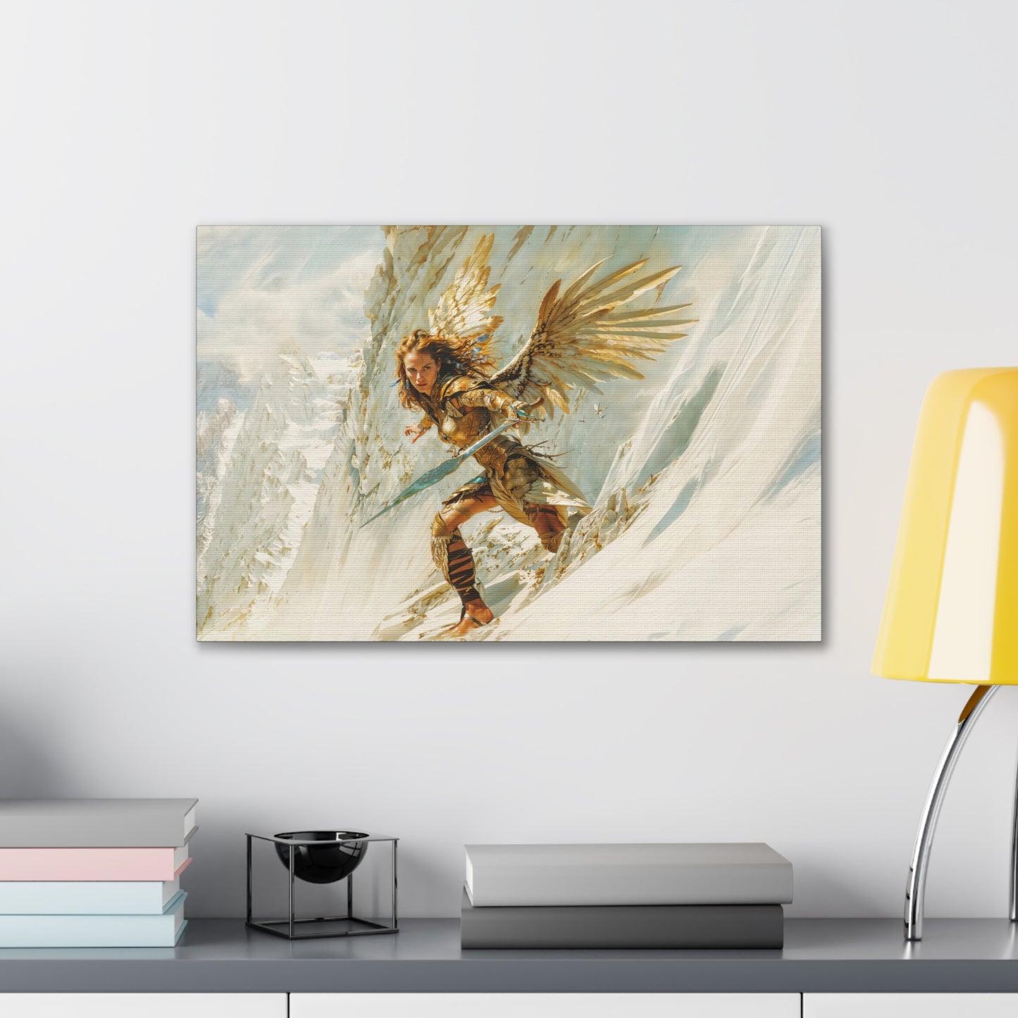 "Last Stand"  Canvas Stretched, 0.75" - Print