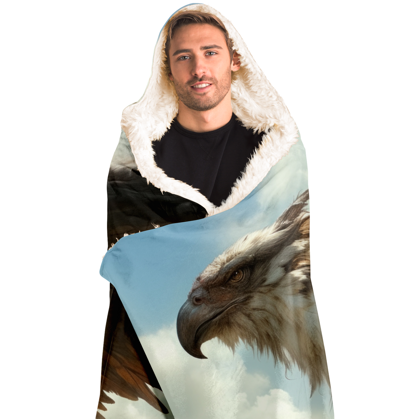 Griffin Rider - Hooded Blanket