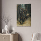 "Midnight Rider " Canvas Stretched, 0.75" - Print