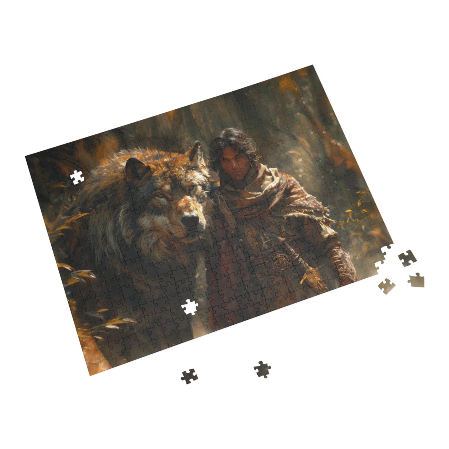 "Direbond Trackers" Puzzle (500, 1000-Piece)