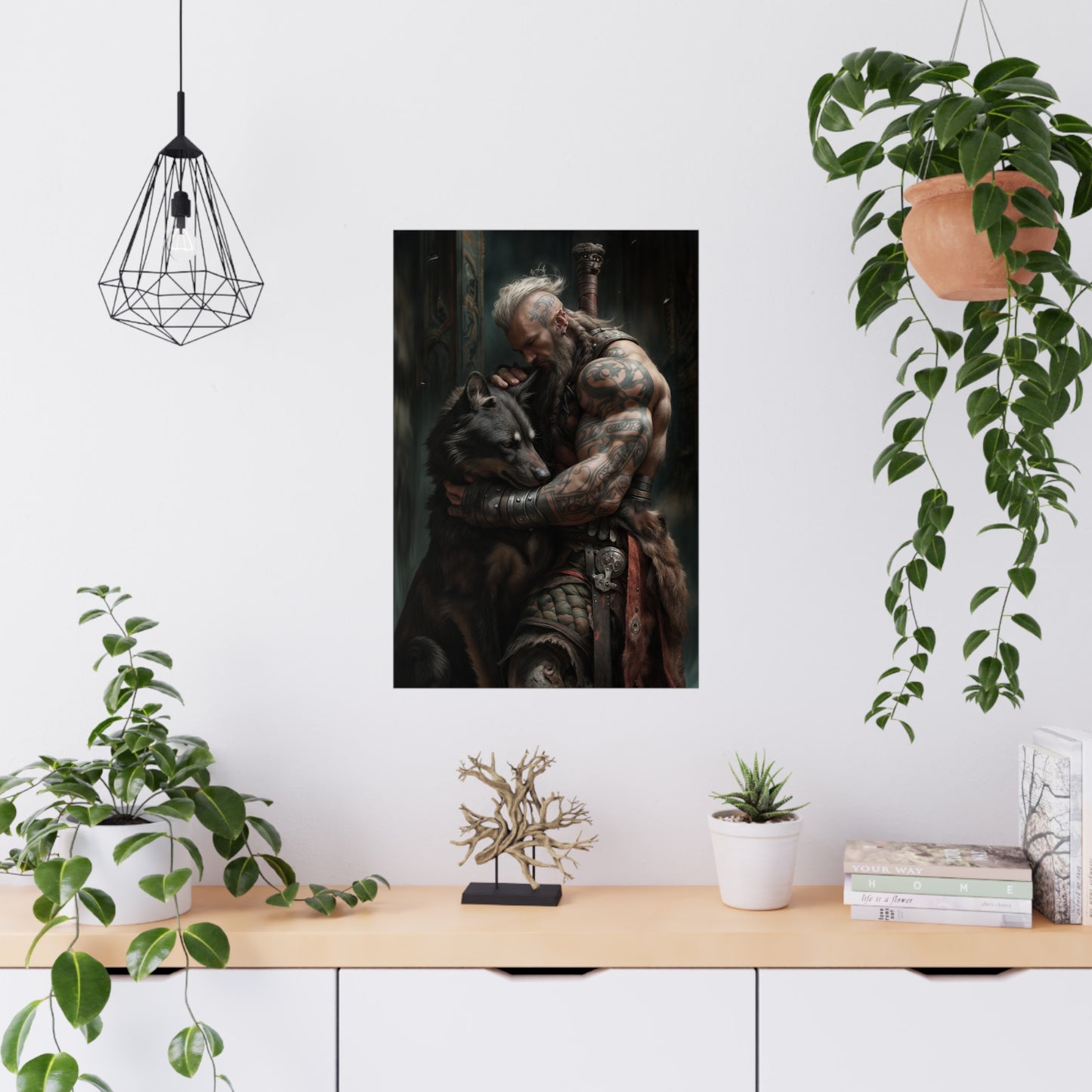 "Vikings Best Friend" Poster - Print