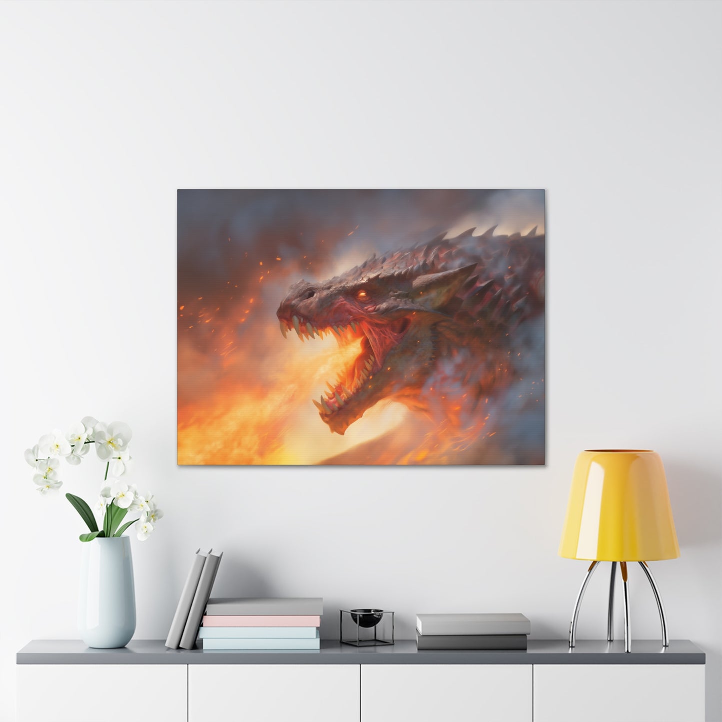 "I Am Fire"  Canvas Stretched, 0.75" - Print