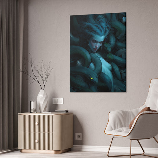 "Last Gaze Of The Medusa" Canvas Stretched, 0.75" - Print