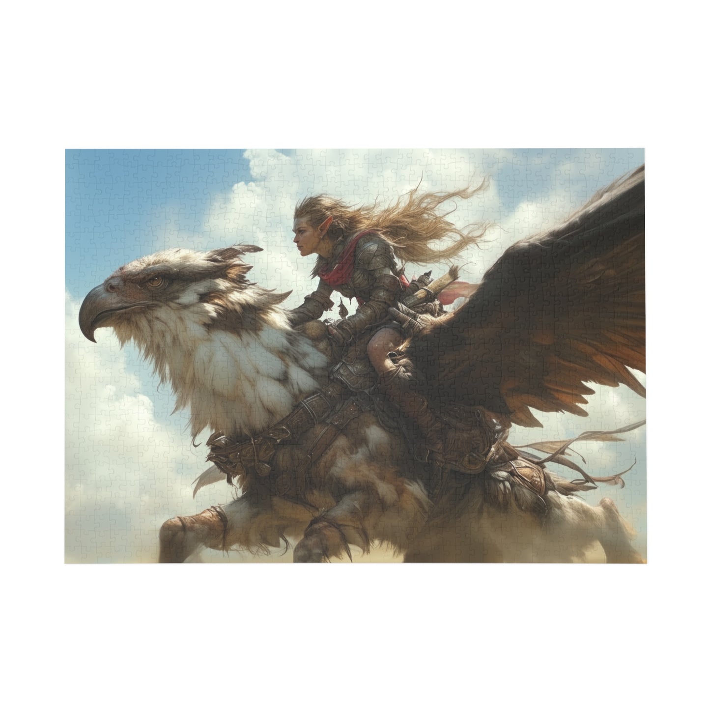 "Griffin Rider" Puzzle (500, 1000-Piece)