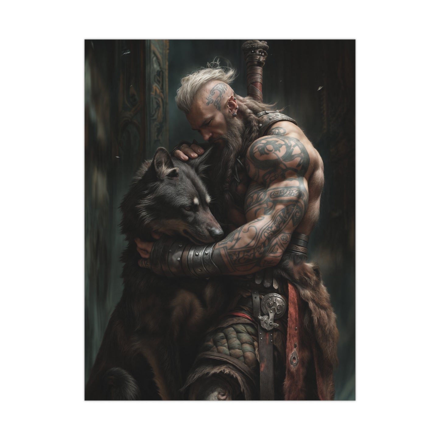 "Vikings Best Friend" Poster - Print