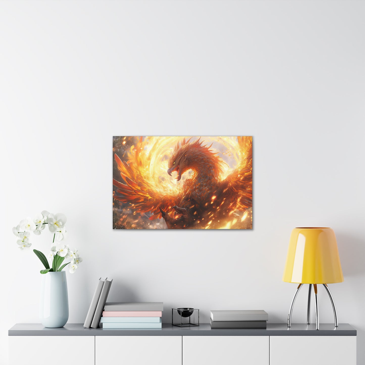 "Phoenix Furnace"  Canvas Stretched, 0.75" - Print