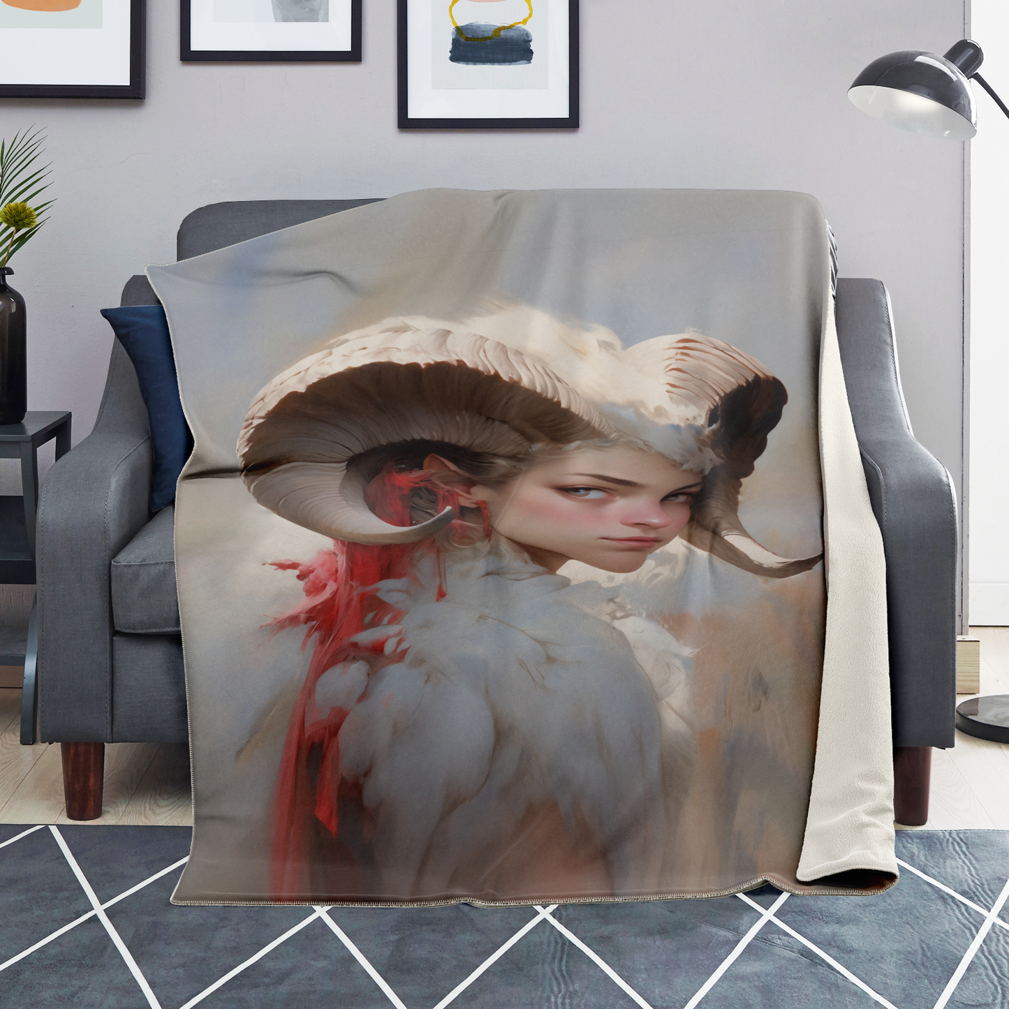 Mystic Muse Premium Microfleece Blanket