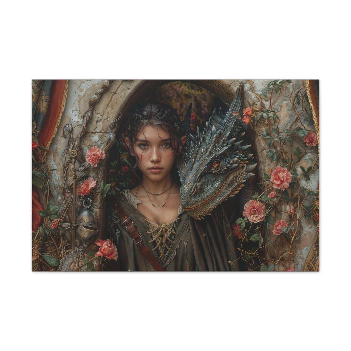 "The Secret Garden"  Canvas Stretched, 0.75" - Print