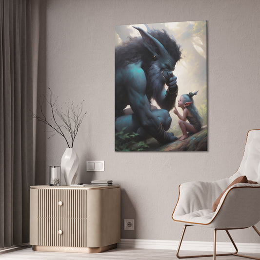 "Tall Tales" Canvas Stretched, 0.75" - Print